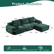 Load image into Gallery viewer, Compressed Sofa, Large Sectional Couches For Living Room