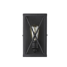 Load image into Gallery viewer, Metal Geometric Wall Light - Matte Black