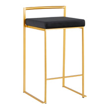 Load image into Gallery viewer, Fuji - Contemporary / Glam Design Counter Stool (Set of 2)