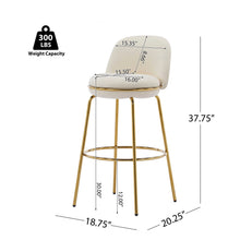 Load image into Gallery viewer, Rio Claro - Indoor Upholstered Barstool (Set of 2)