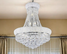 Load image into Gallery viewer, Lantern Empire Transparent Glass Led Ceiling Light With Clear Shades - Silver