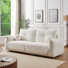 Load image into Gallery viewer, 2 Seater Cushion Comfortable Sofas With 2 Cushions And 2 Ball Pillows