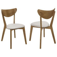 Load image into Gallery viewer, Mid-Century Modern Upholstered Dining Chair (Set of 2)