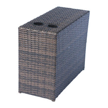 Load image into Gallery viewer, Comfortable Modern Patio Rattan Sectional Set With Cushions