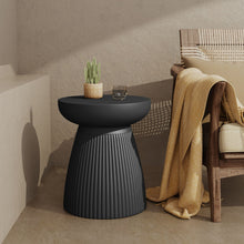 Load image into Gallery viewer, Outdoor Side Table - Matte Black