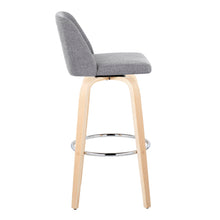 Load image into Gallery viewer, Toriano - Contemporary Fixed Height Barstool & Swivel With Round Footrest (Set of 2)