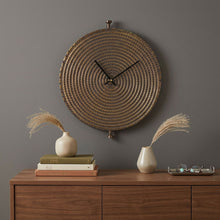 Load image into Gallery viewer, Circle Analog Wall Clock - Bronze