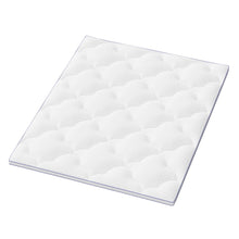 Load image into Gallery viewer, 2" White Cotton Extra-long Twin Mattress Topper