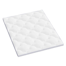 Load image into Gallery viewer, 2" White Cotton Extra-long Twin Mattress Topper