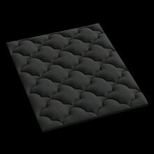 Load image into Gallery viewer, 2" Black Cotton Twin Mattress Topper