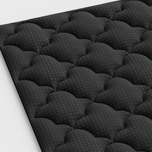 Load image into Gallery viewer, 2" Black Cotton Twin Mattress Topper