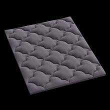 Load image into Gallery viewer, 2" Dark Gray Cotton Extra Long Twin Mattress Topper