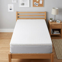 Load image into Gallery viewer, 4" White Memory Foam Twin Mattress Topper