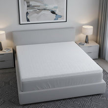 Load image into Gallery viewer, 4" White Memory Foam Twin Mattress Topper
