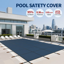 Load image into Gallery viewer, Swimming Pool Safety Cover - Blue