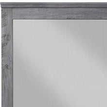 Load image into Gallery viewer, 38" Square Framed Mounted Dresser Mirror - Gray