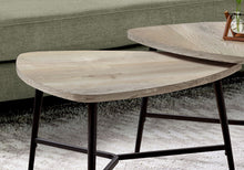 Load image into Gallery viewer, Table Set, Coffee, End, Side, Accent, Living Room / Beige Laminate, Contemporary, Modern (Set of 2) - Taupe