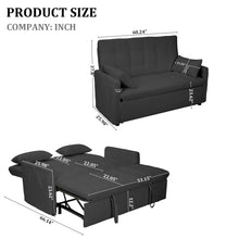 Load image into Gallery viewer, Balus - Sofa Bed Combination With Storage Pockets