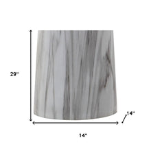Load image into Gallery viewer, 29" Clear Novelty Table Lamp With Drum Shade