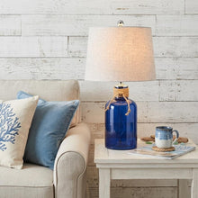 Load image into Gallery viewer, 24" Clear Novelty Table Lamp With Drum Shade
