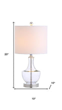 Load image into Gallery viewer, 20" Silver Novelty Desk Lamp With Drum Shade