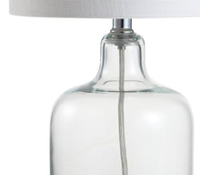 Load image into Gallery viewer, 19" Silver Novelty Table Lamp With Drum Shade