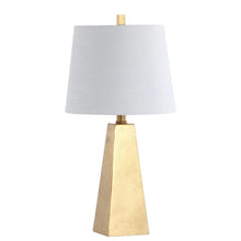 Load image into Gallery viewer, 21" Gold Novelty Table Lamp With Globe Shade