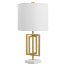Load image into Gallery viewer, 20" White Novelty Table Lamp With Globe Shade