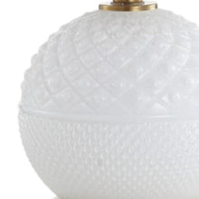 Load image into Gallery viewer, 21" Gold Novelty Table Lamp With Globe Shade