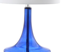 Load image into Gallery viewer, Set of Two 26" Silver Novelty Table Lamps With Drum Shades
