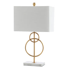 Load image into Gallery viewer, 26" White Novelty Table Lamp With Shade