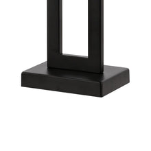 Load image into Gallery viewer, Set of Two 29" Black Table Lamps With Shades