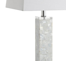 Load image into Gallery viewer, Set of Two 29" Clear Novelty Table Lamps With Shades