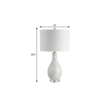 Load image into Gallery viewer, 27" Clear Novelty Table Lamp With Drum Shade