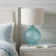 Load image into Gallery viewer, 26" Clear Novelty Table Lamp With Drum Shade