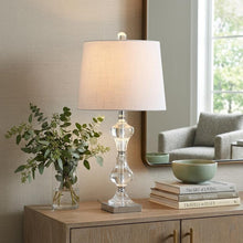 Load image into Gallery viewer, 26" Silver Urn Table Lamp With Empire Shade