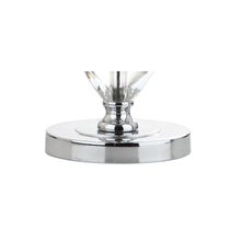 Load image into Gallery viewer, 27" Silver Globe Table Lamp With Drum Shade