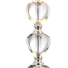 Load image into Gallery viewer, 27" Silver Globe Table Lamp With Drum Shade