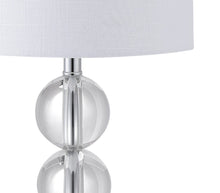 Load image into Gallery viewer, 18" Clear Novelty Table Lamp With Drum Shade