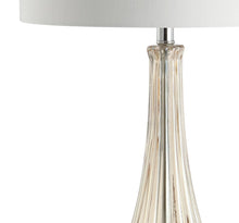 Load image into Gallery viewer, 33" Clear Urn Buffet Lamp With Drum Shade