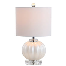 Load image into Gallery viewer, 18" Clear Novelty Table Lamp With Drum Shade