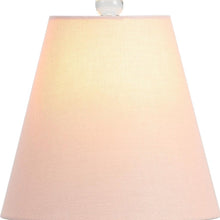 Load image into Gallery viewer, 16" Clear Globe Bedside Lamp With Empire Shade