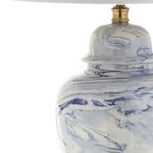 Load image into Gallery viewer, 26" Gold Novelty Table Lamp With Drum Shade