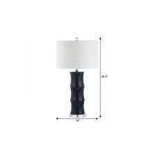 Load image into Gallery viewer, 27" Clear Novelty Table Lamp With Drum Shade