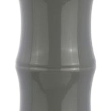 Load image into Gallery viewer, 27" Gray And Clear Gourd Bedside Lamp With Drum Shade