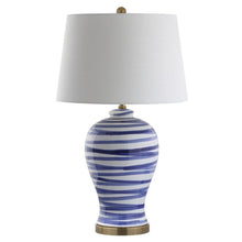 Load image into Gallery viewer, 29" Gold Novelty Table Lamp With Drum Shade