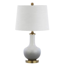 Load image into Gallery viewer, 25" Gold Novelty Table Lamp With Drum Shade