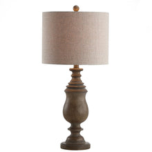 Load image into Gallery viewer, 29" Brown Novelty Table Lamp With Globe Shade