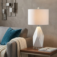 Load image into Gallery viewer, 26" Clear Novelty Table Lamp With Drum Shade