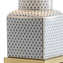 Load image into Gallery viewer, 22" Gold Novelty Table Lamp With Globe Shade